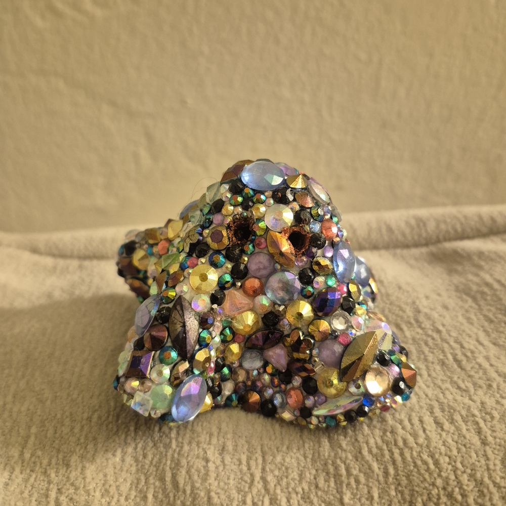 Colorful Bejeweled Decorative Ghost